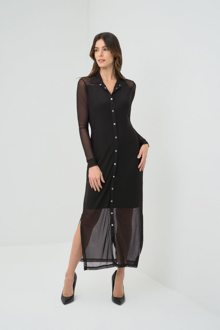 Colette Mesh Overlay Dress