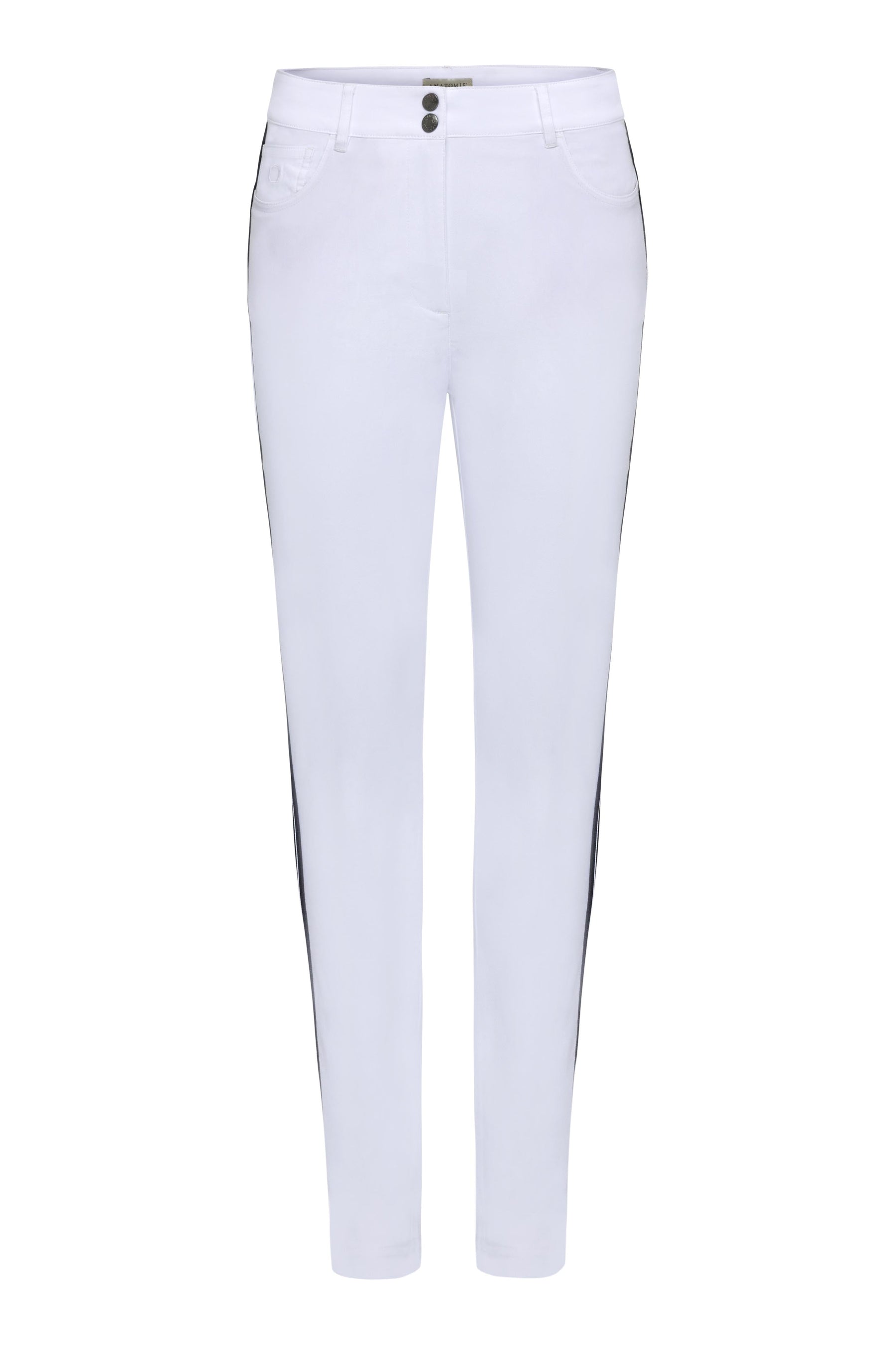 Luli Stripe Performance Cotton Skinny Pant
