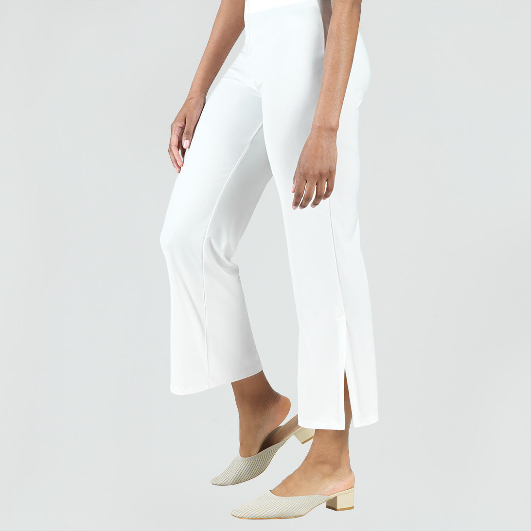 Signature Side Slit Ankle Pant - 4 Colors - Clara Sunwoo