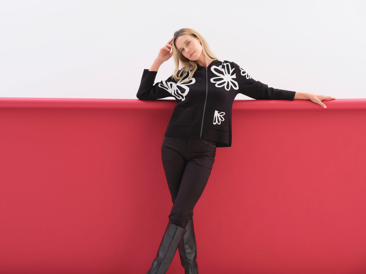 KNIT JACKET - 76307