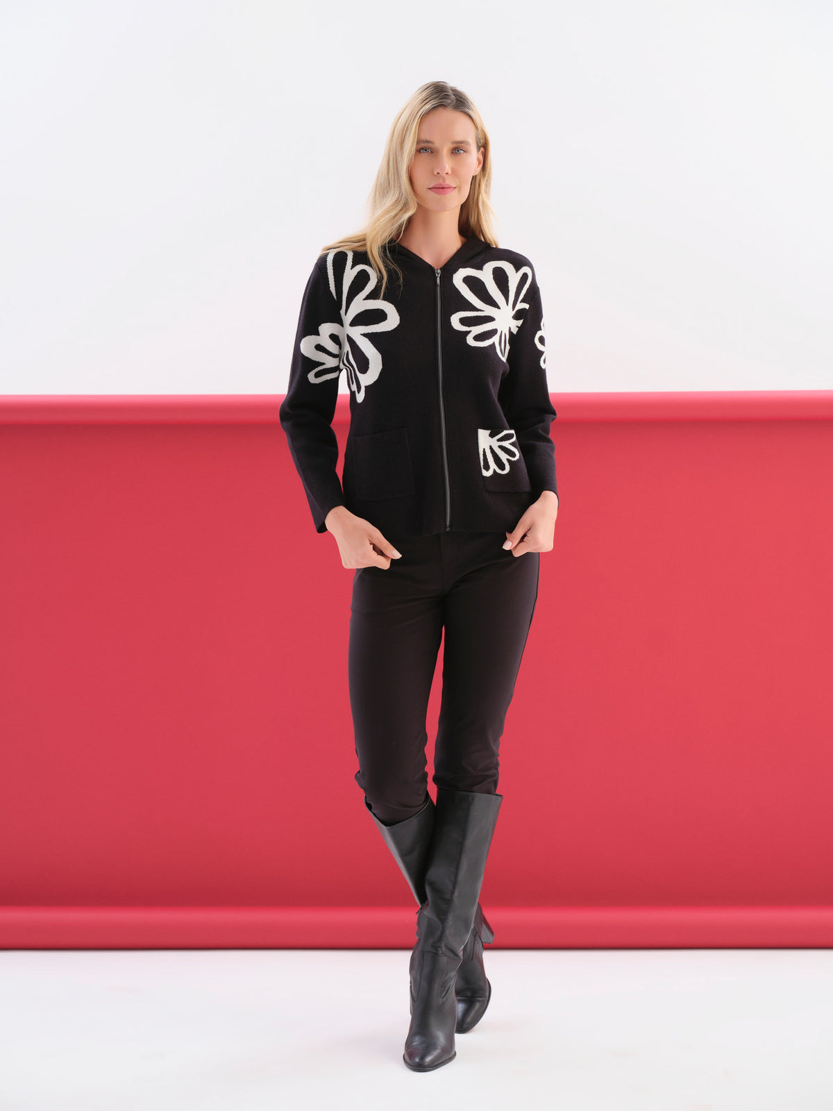 KNIT JACKET - 76307