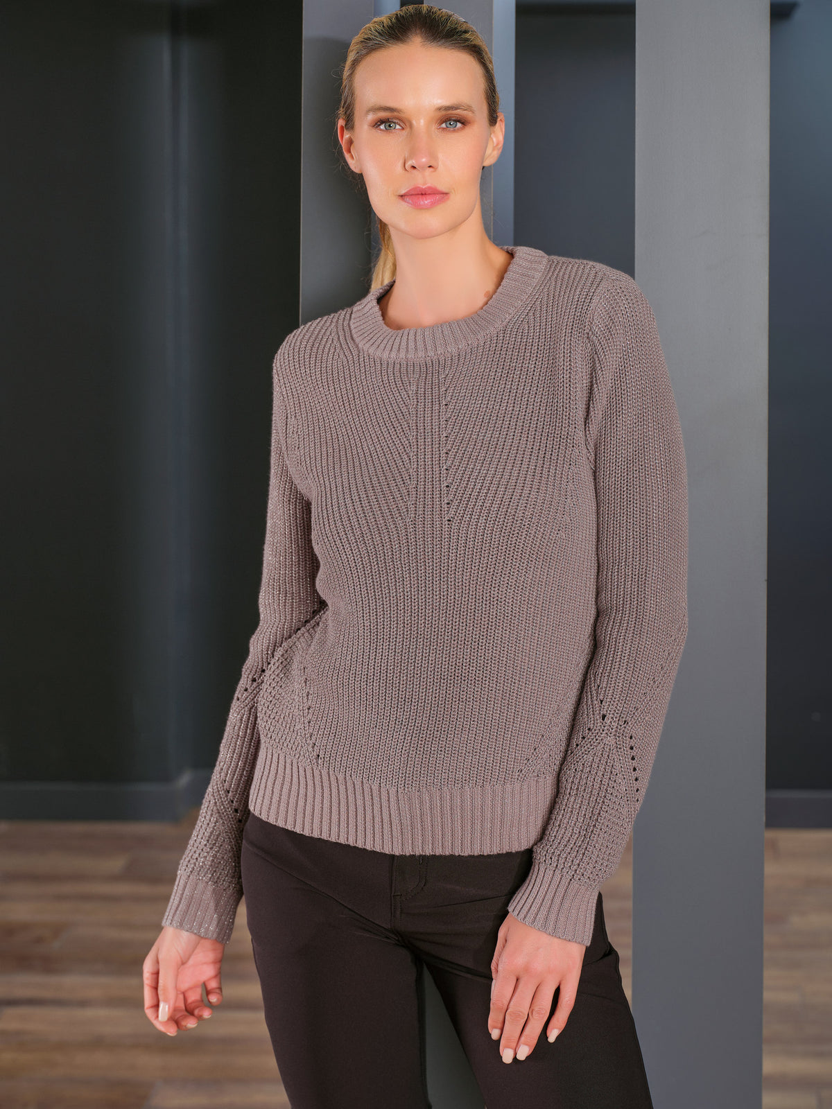 KNIT PULLOVER - 76312
