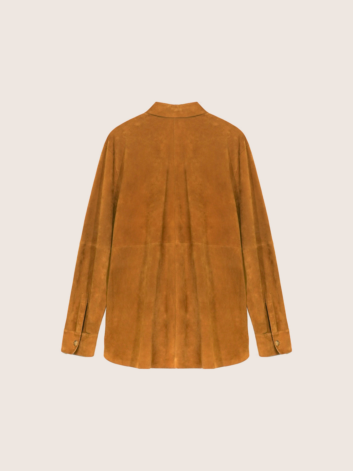 Elara Lambskin Suede Shacket
