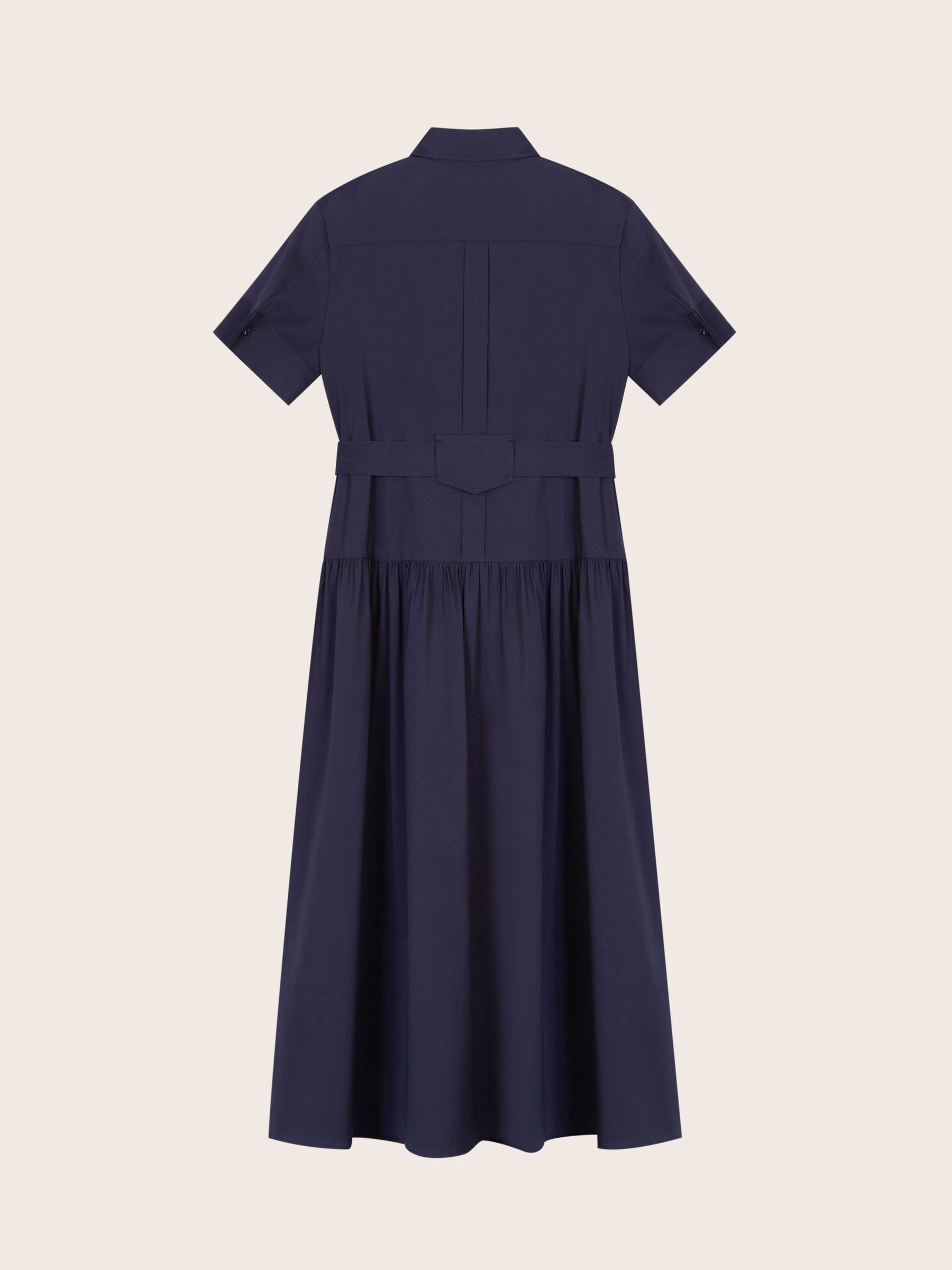 Chloe Navy Midi Dress
