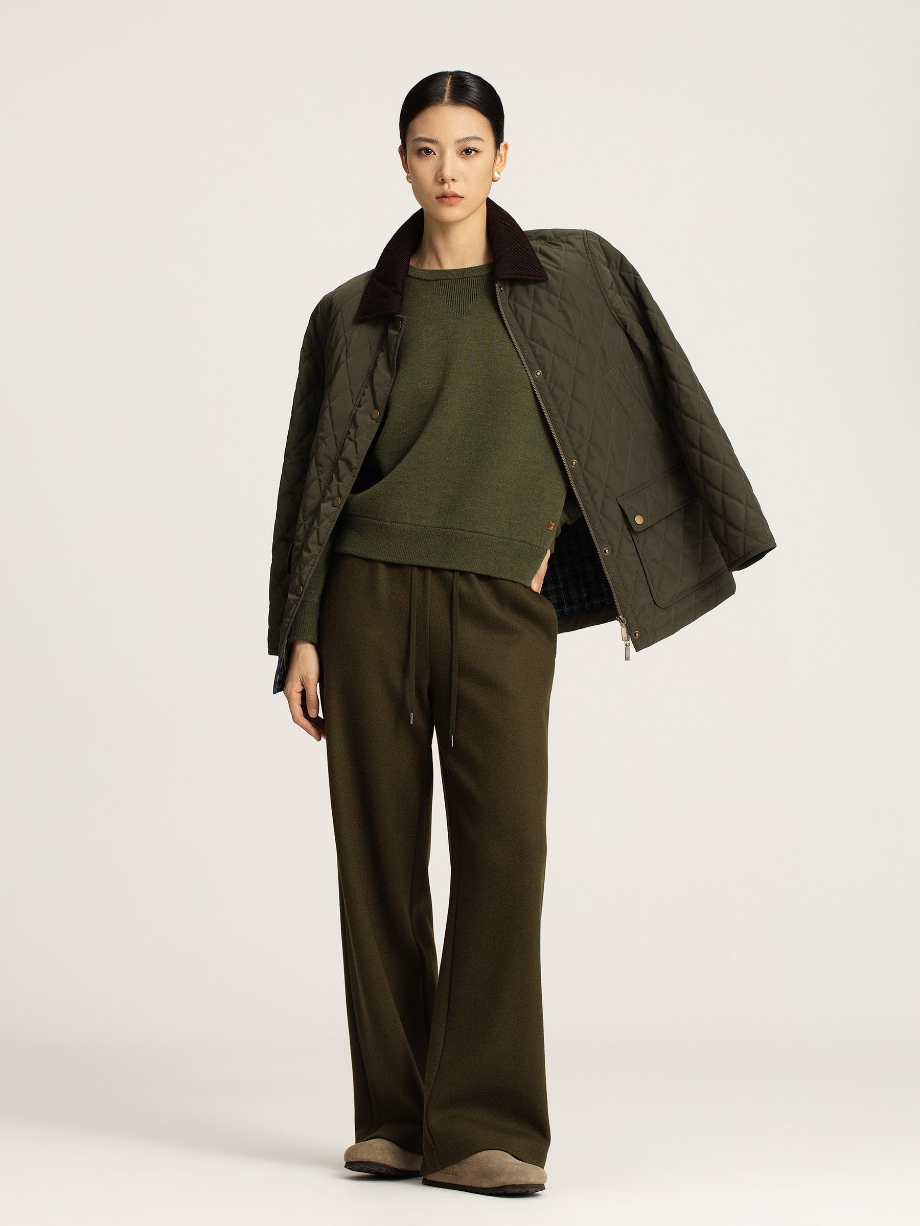 Daria Quilted Utility Jacket