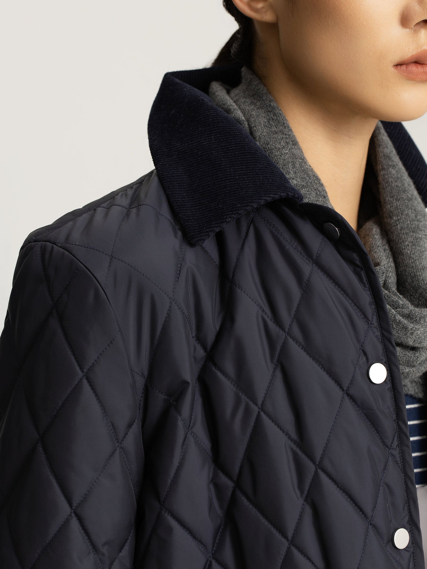 Sabine Quilted Shell Jacket