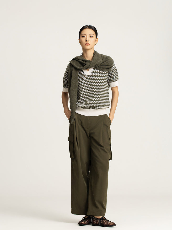 Cleo Merino Silk Short Sleeve Knit