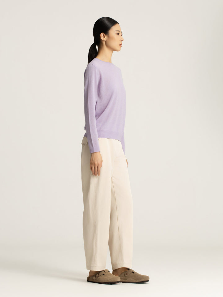 Isolde Featherweight Cashmere Crewneck