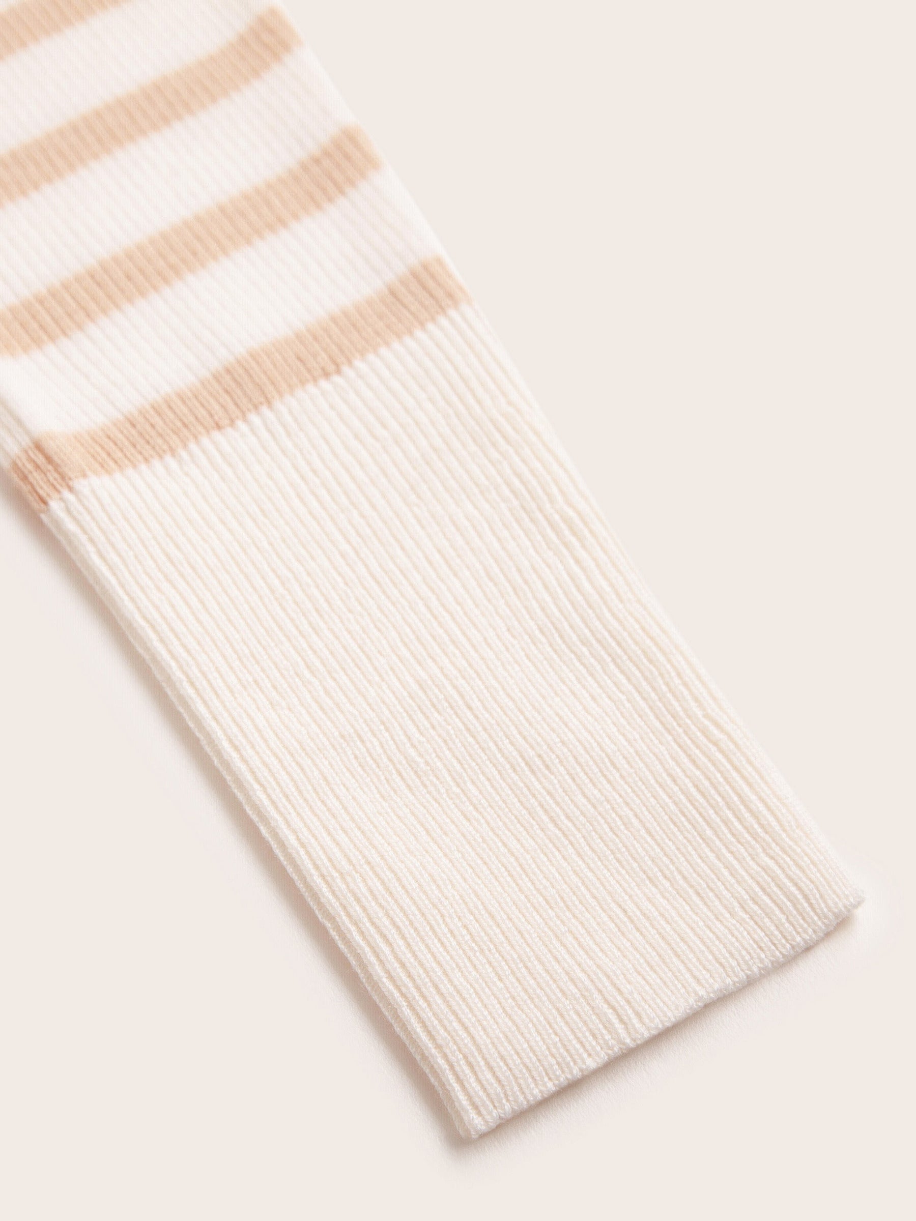 Claremont V-Neck Stripe Wool Knit