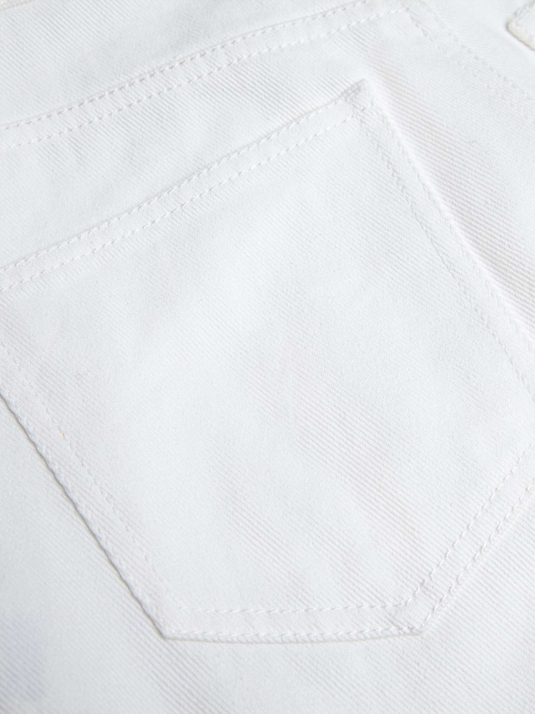 Eleanor White Wide Leg Jeans