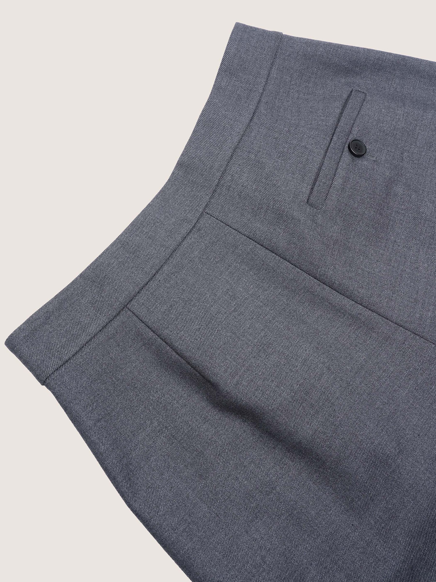 Amira Asymmetrical Pleated Trousers