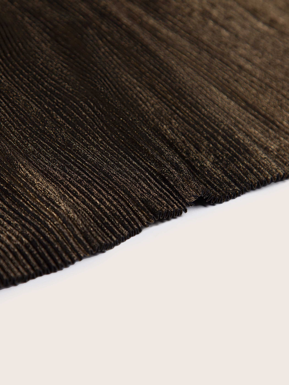 Harlow Metallic Pleated Skirt
