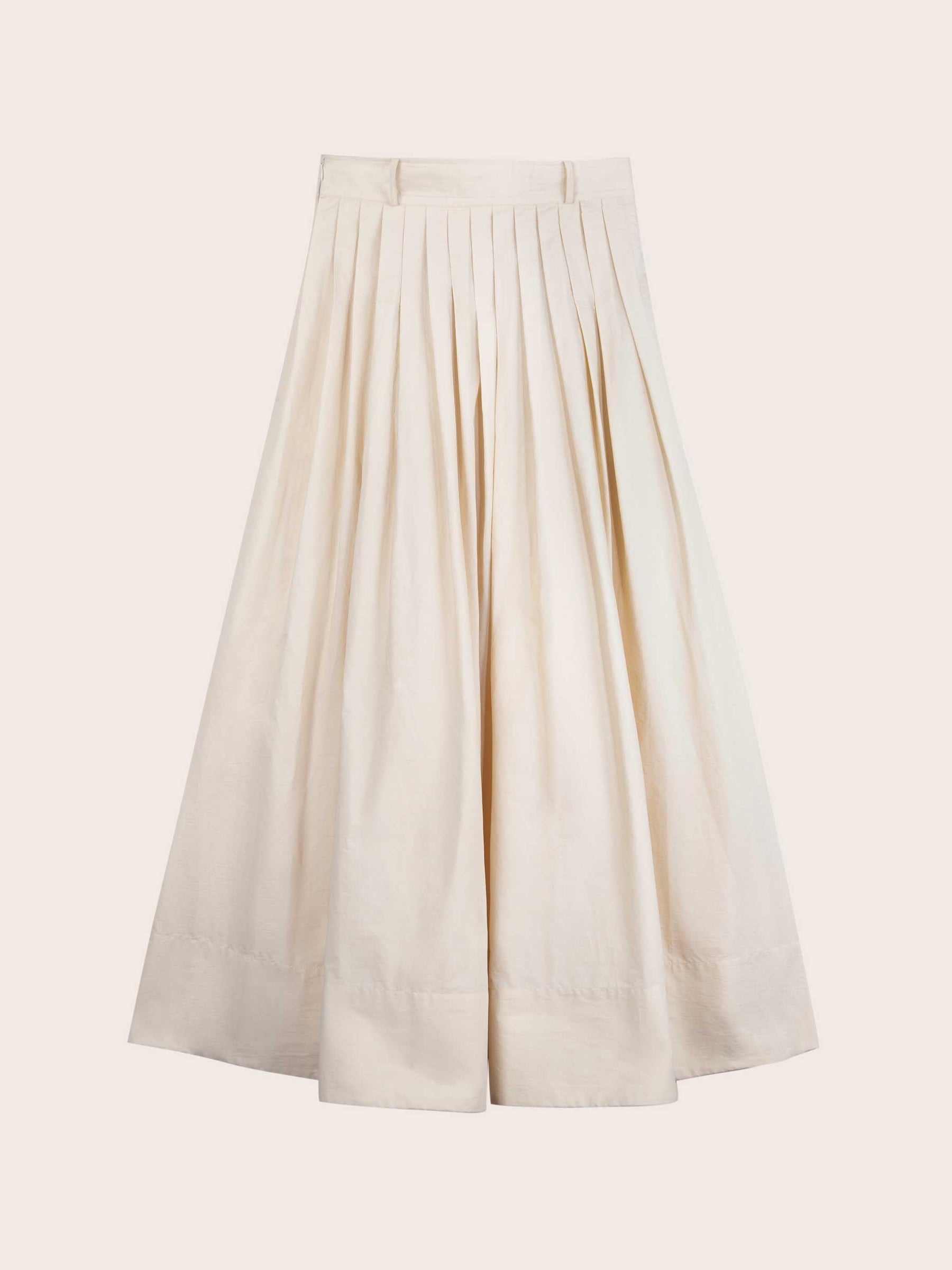 Sunny Cotton Midi Skirt