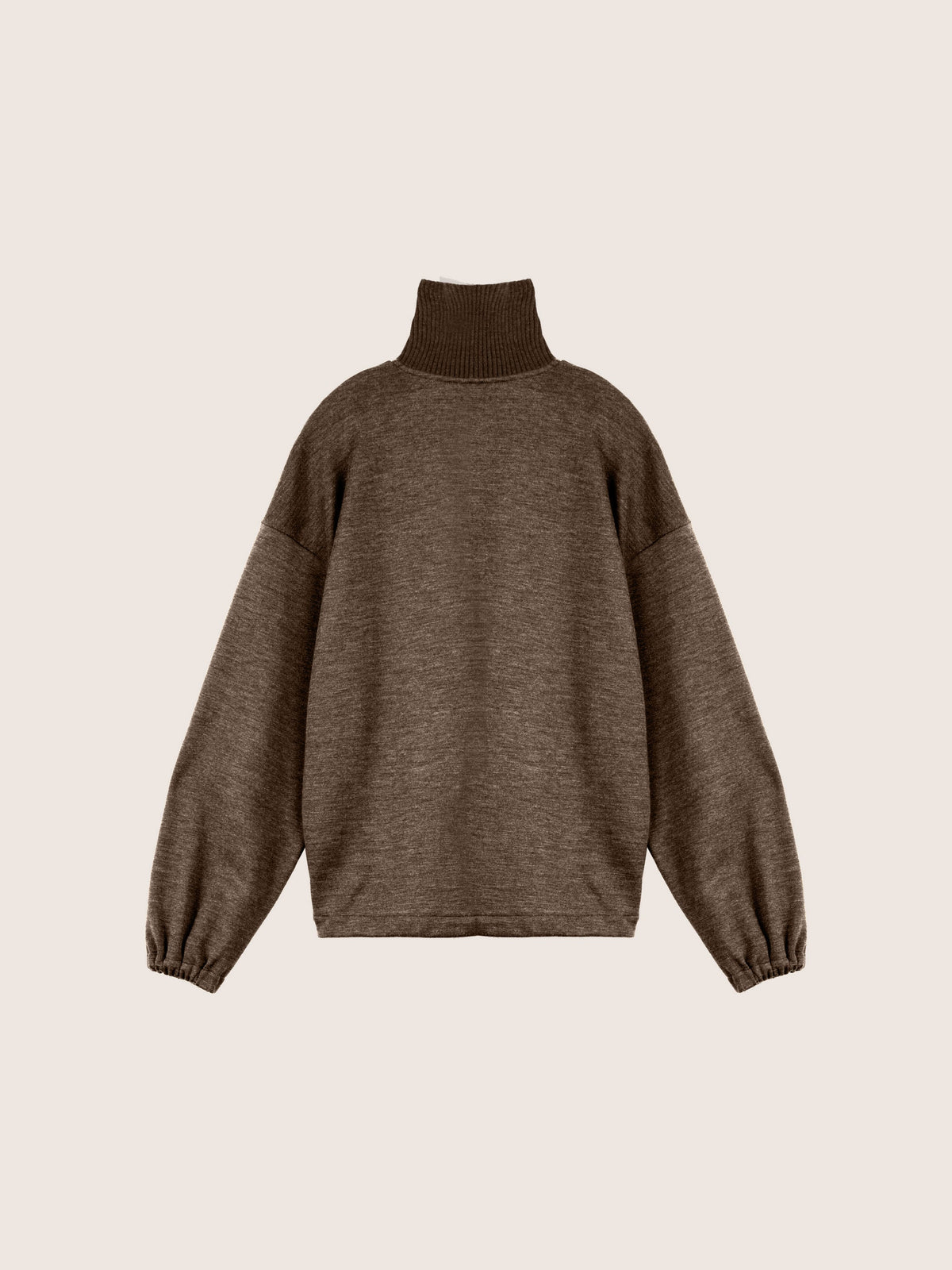 Reina Merino Wool Quarter-Zip Pullover