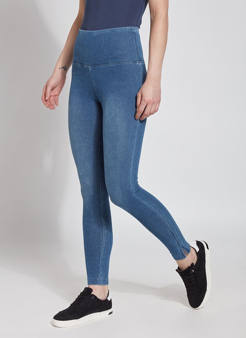 Denim Trouser Jean (Plus Size)  Lyssé New York: Fabric. Fit