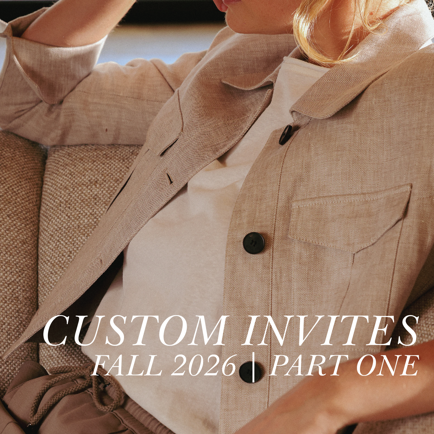 FALL 2026 CUSTOM INVITES | PART ONE