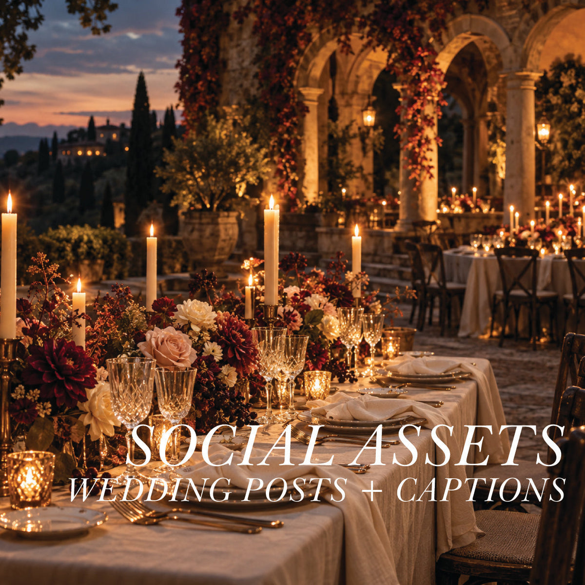 Stylist Social Pack: Dress Code—Fall Wedding