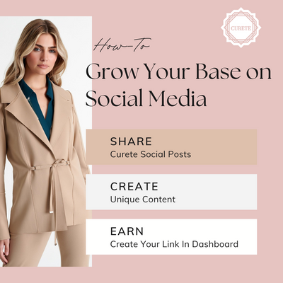Share Curete Posts On Your Social Media Today!