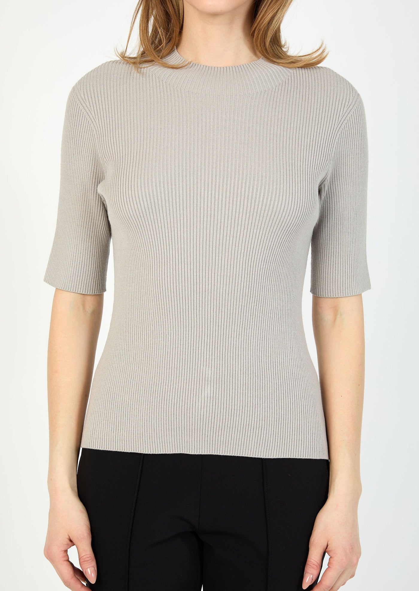 ECOVERA KNIT MOCK NECK