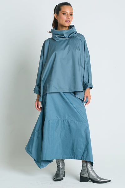 Cotton Cowl Top