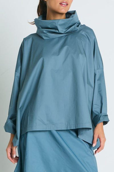 Cotton Cowl Top