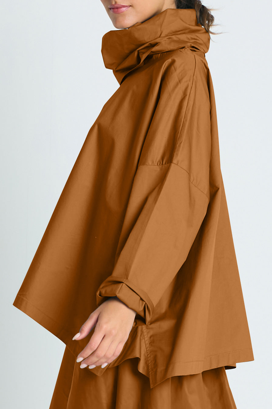 Cotton Cowl Top