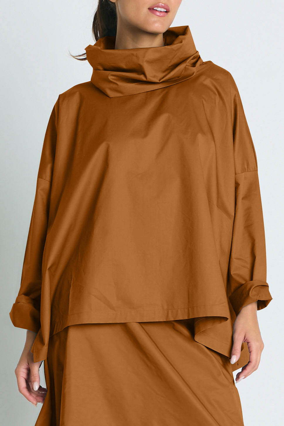 Cotton Cowl Top