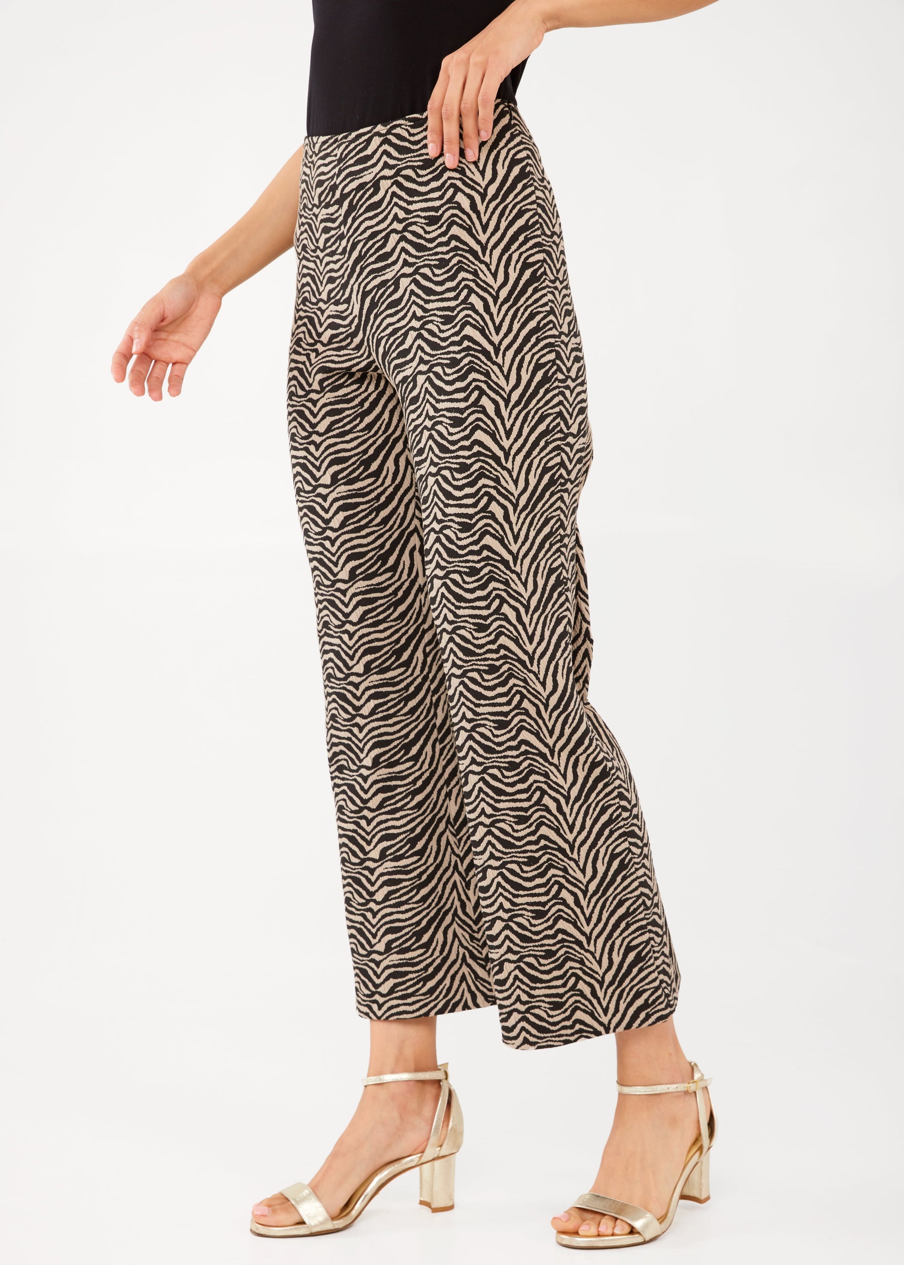 Blake Pant Zebra Jacquard
