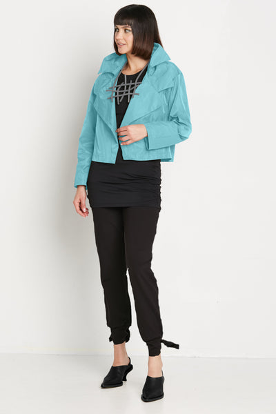 Nylon Triple Collar Jacket
