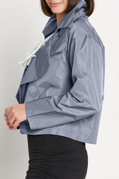 Nylon Triple Collar Jacket