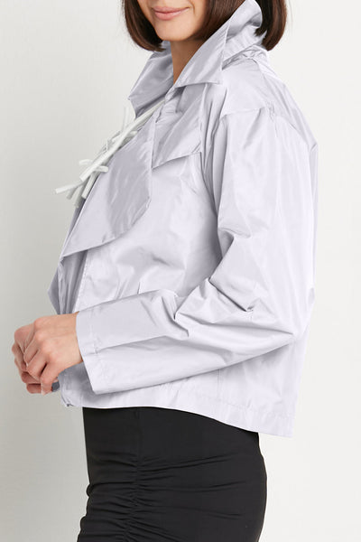 Nylon Triple Collar Jacket