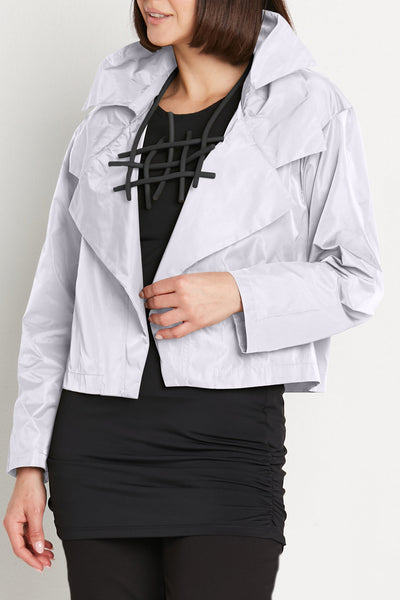 Nylon Triple Collar Jacket