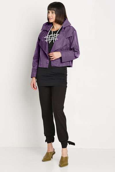 Nylon Triple Collar Jacket