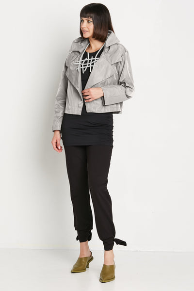 Nylon Triple Collar Jacket