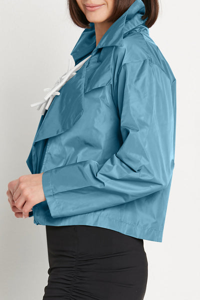 Nylon Triple Collar Jacket