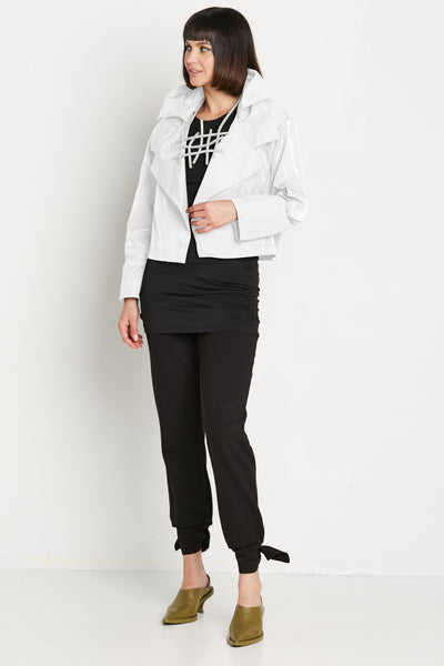Nylon Triple Collar Jacket