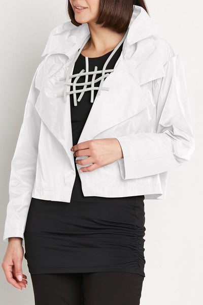 Nylon Triple Collar Jacket