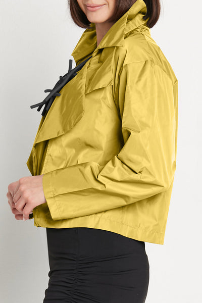 Nylon Triple Collar Jacket