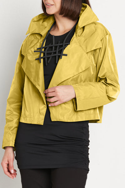 Nylon Triple Collar Jacket