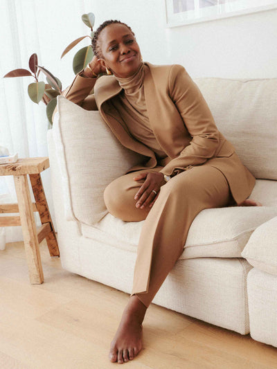 SIENNA WOOL TAILORED SUIT PANTS