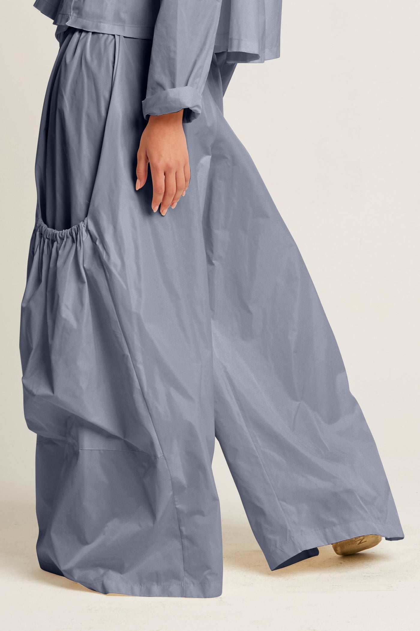 Nylon Big Pocket Pants