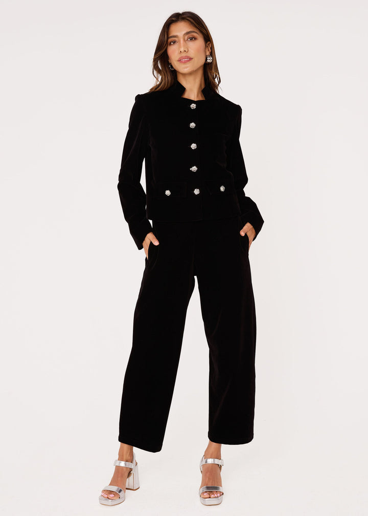 Taylor Pant Black Velvet