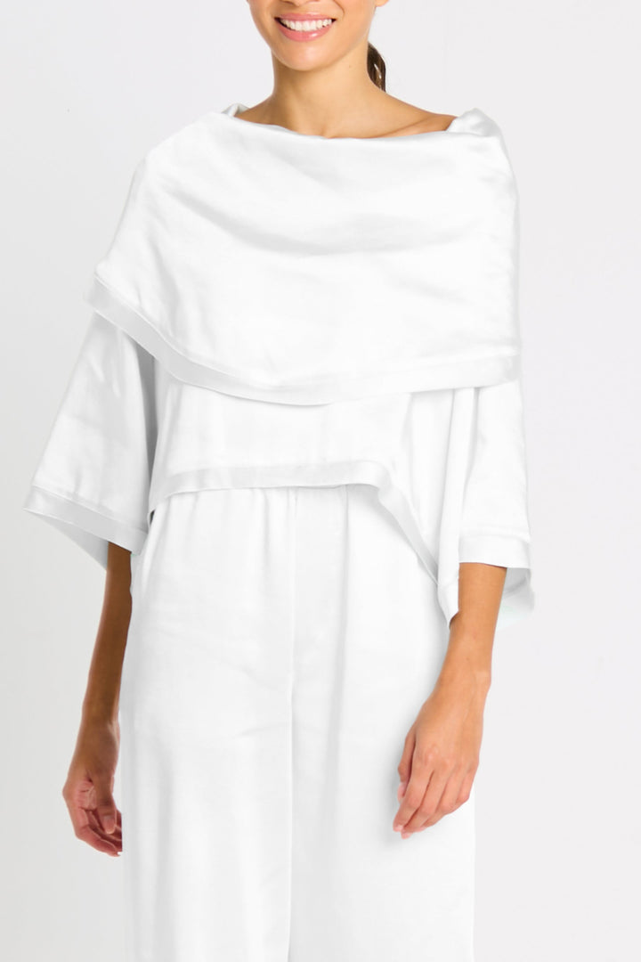 Sateen Jackie O Top
