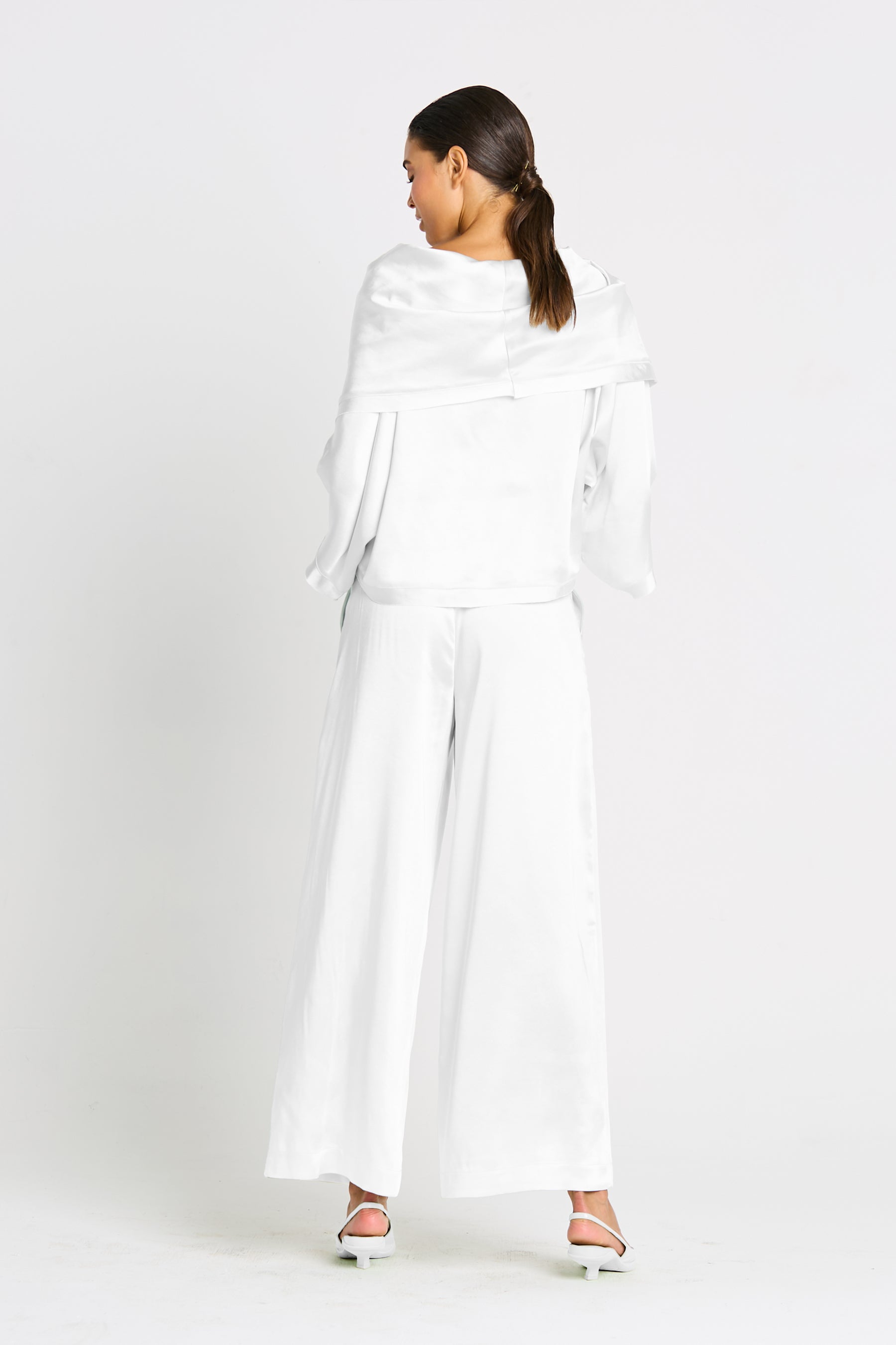 Sateen Jackie O Top