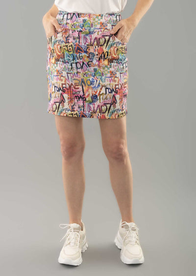 Wynwood Print 18'' Skort