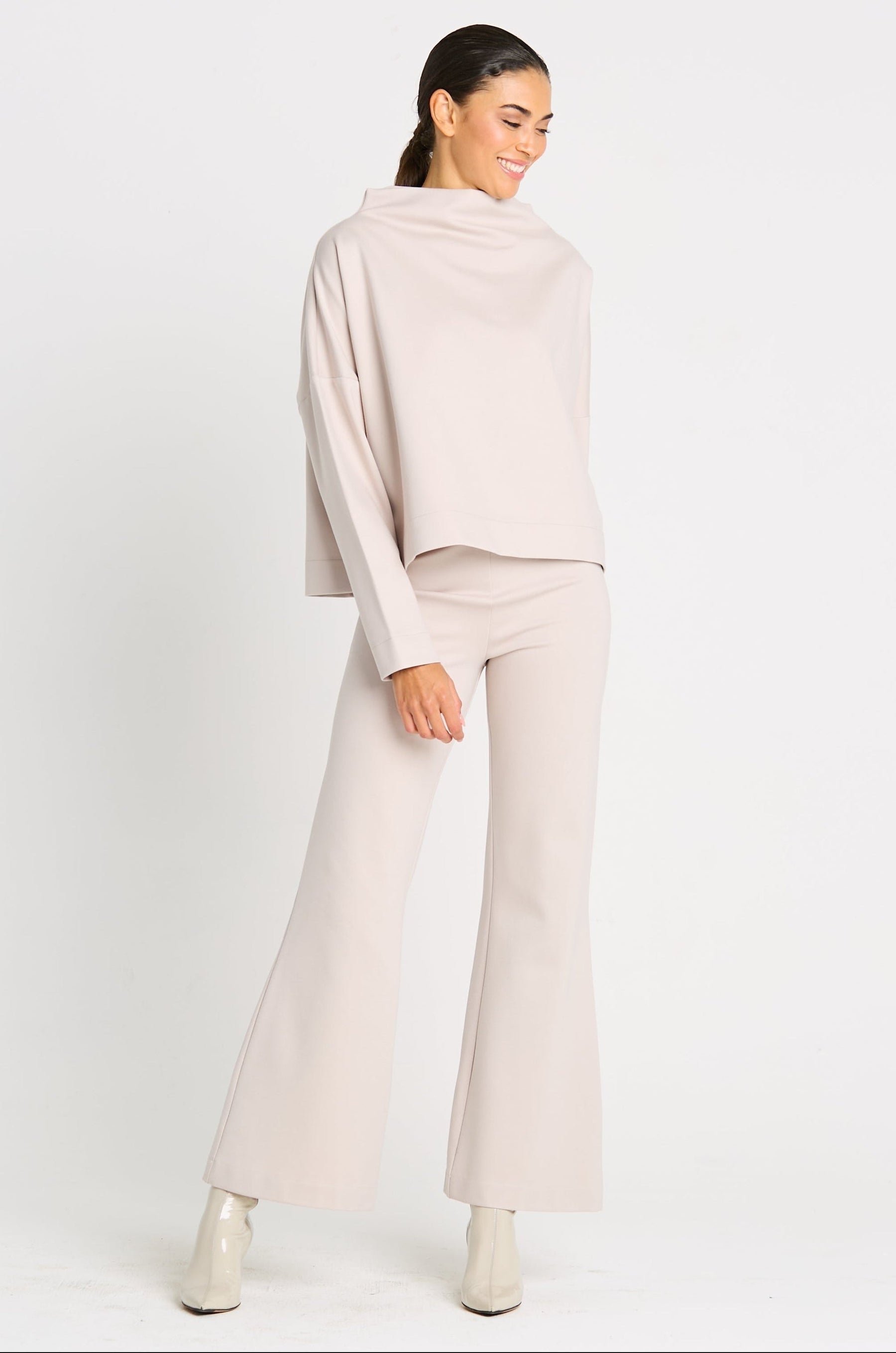 Scuba Bell Bottom Pants
