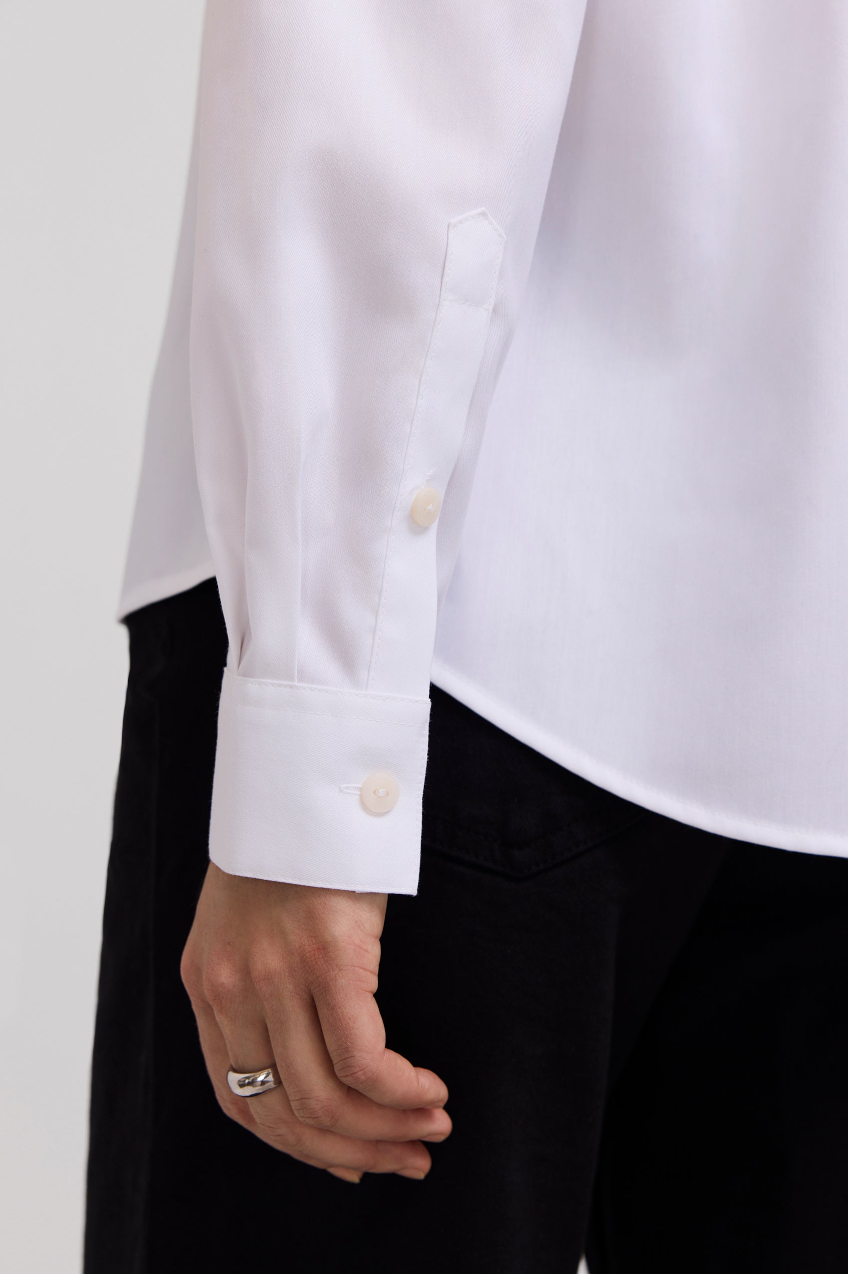 Hampton Chest Embroidery Long Sleeve Shirt
