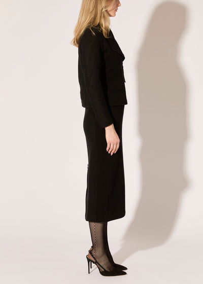 Interlock Mesh Midi Skirt - PREORDER