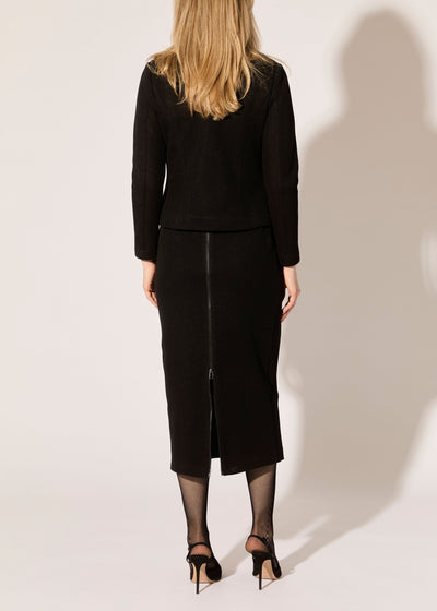 Interlock Mesh Midi Skirt - PREORDER