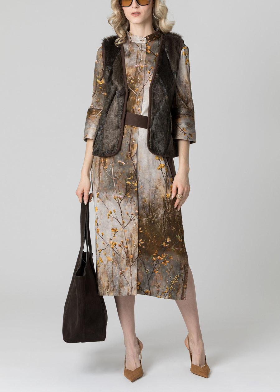 Adamas Faux Fur Vest - SHIPS 9.15
